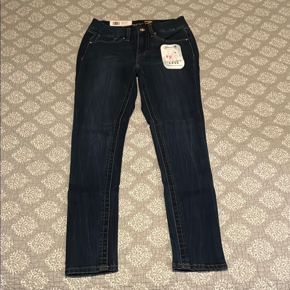 Seven7 Tummyless High Rise Skinny Jeans